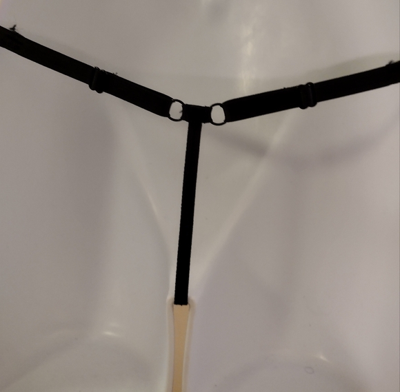 Rene Rofe Black / String Pantys - Picture 3 of 4